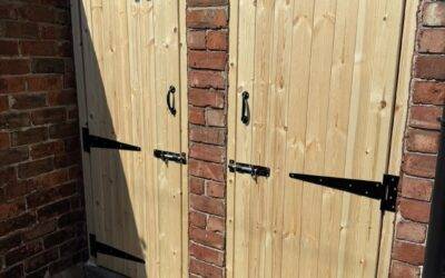 Replacing Old Outhouse Doors: Why Ledge and Brace Still Gets the Job Done