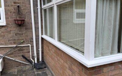 Replacing A Rotten Wooden Window Sill In Hartburn
